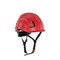 Defender Safety Safety Helmets, H2 Series, Acrylonitrile Butadiene Styrene (ABS), Ratchet, Type 2, Class E, Red H2-EH-04 - alternate 3
